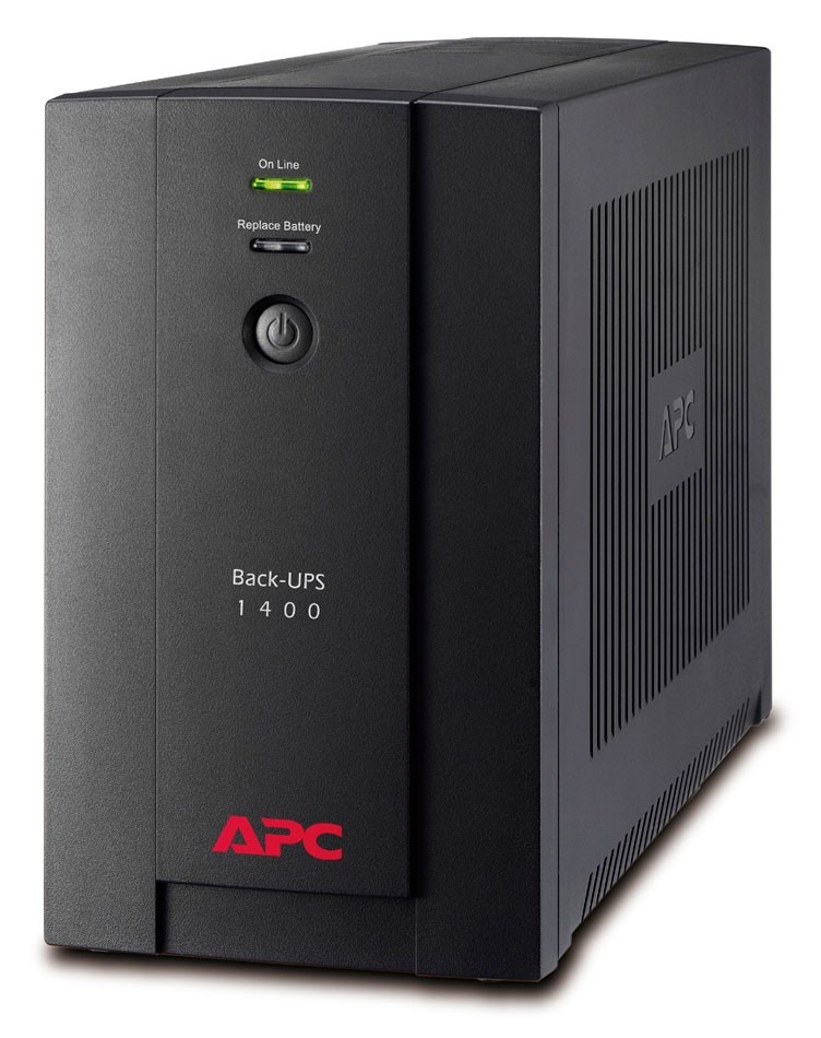 UPS APC BX1400U MS 1400VA 700W INTERACTIVO 220V AVR 2 TOMAS C13